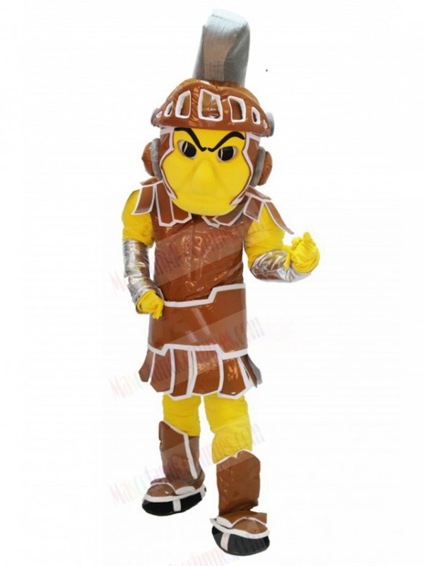 spartan knight mascot costume