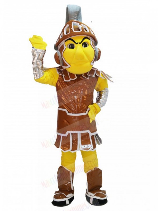 spartan knight mascot costume