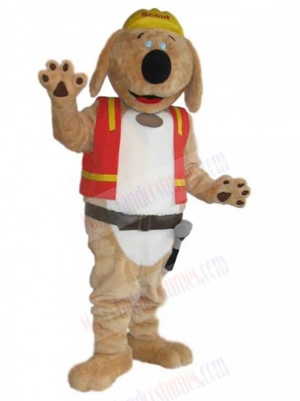 dog mascot costume