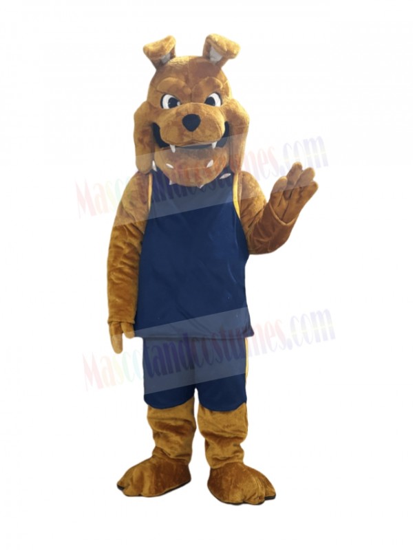 Bulldog Dog mascot costume