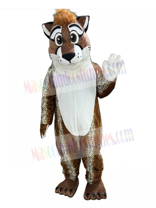 Leopard mascot costume