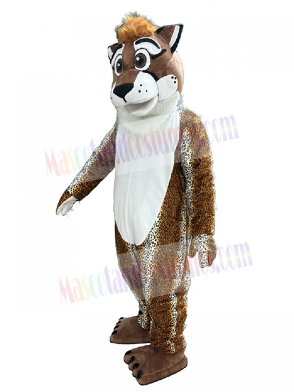 Leopard mascot costume