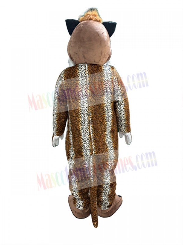 Leopard mascot costume