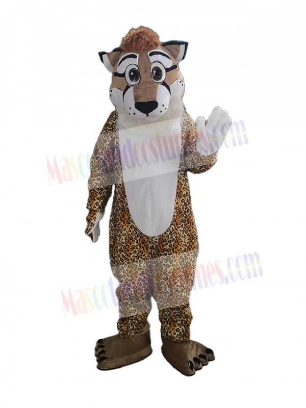 Leopard mascot costume