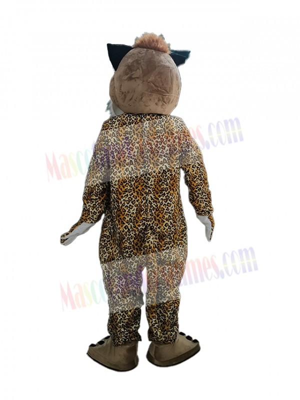 Leopard mascot costume