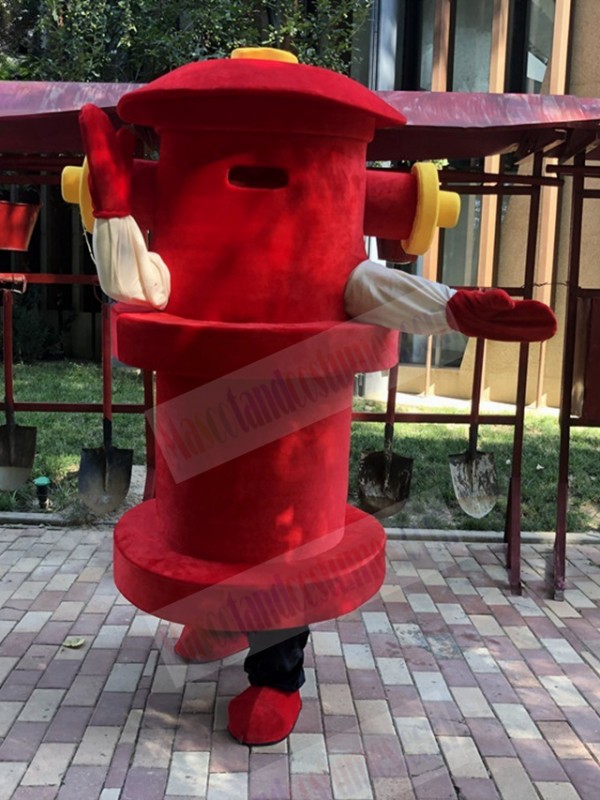 Fire Hydrant mascot costume