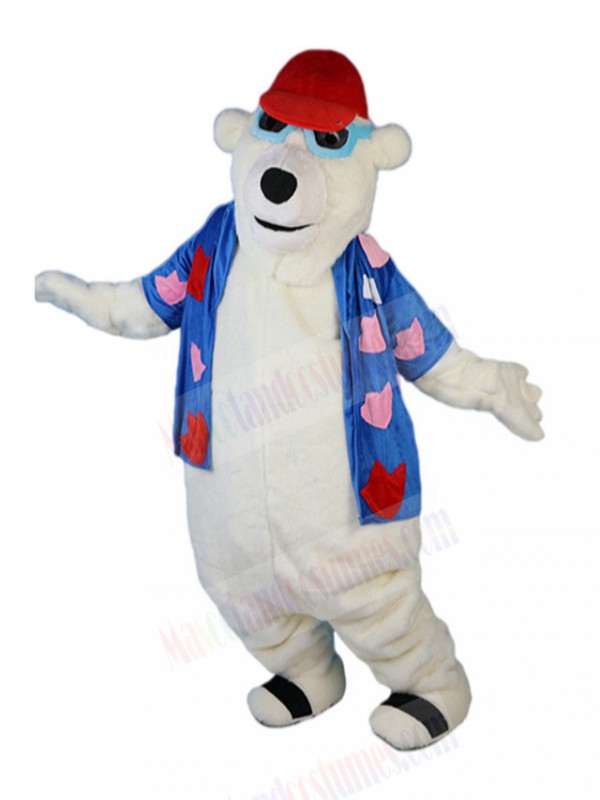 Polar Bear mascot costume