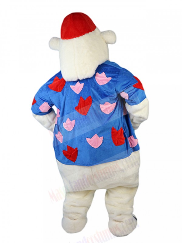 Polar Bear mascot costume