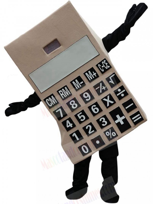 Calculator Mascot Costume
