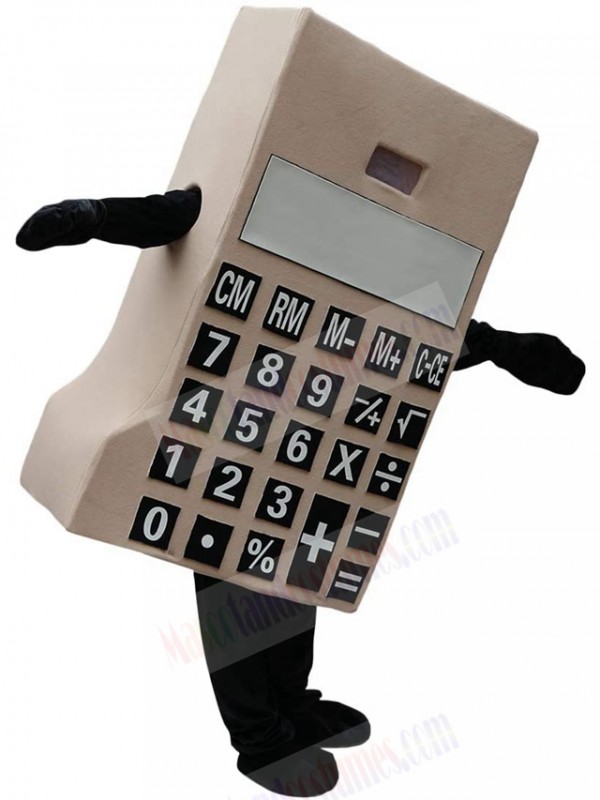 Calculator Mascot Costume