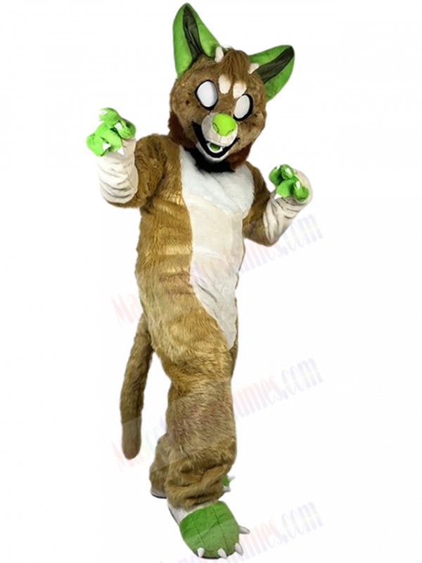 wolf mascot costume