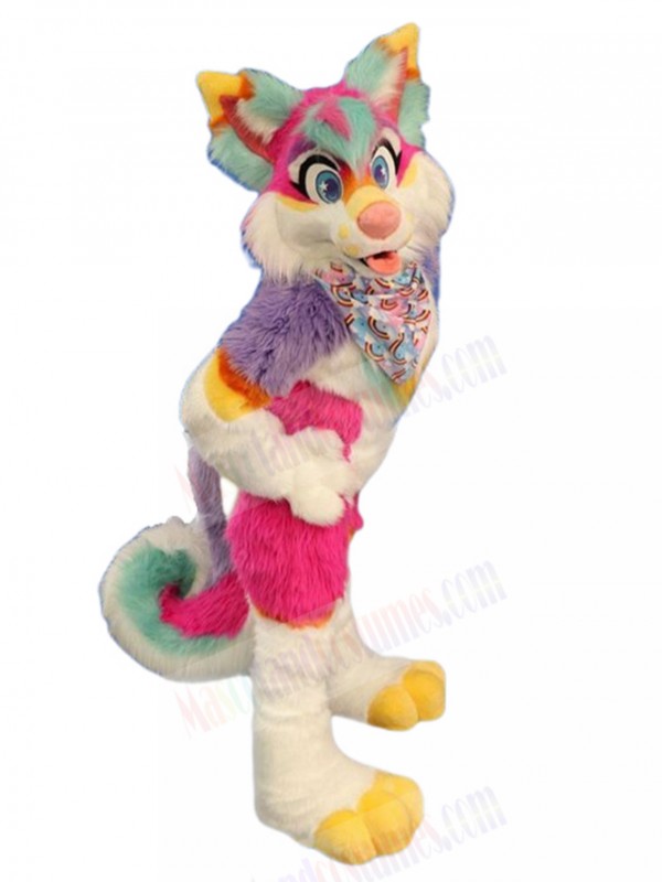 wolf mascot costume