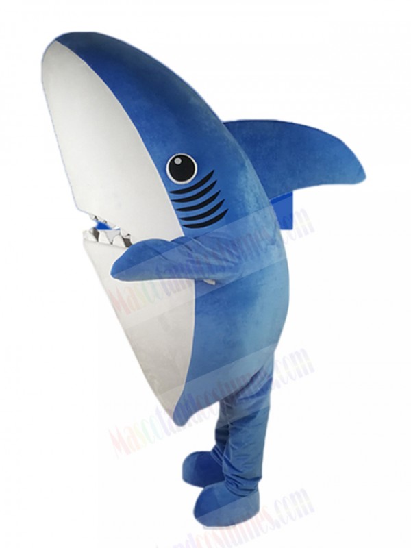 Shark mascot costume