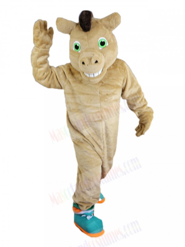 Horse mascot costume