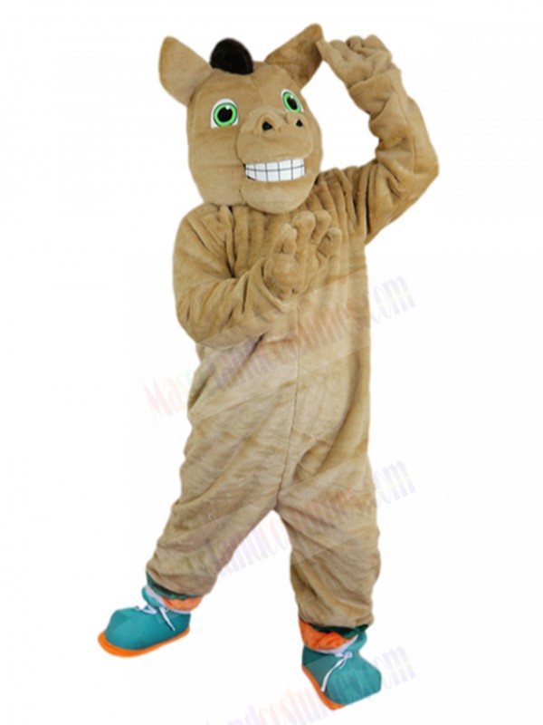 Horse mascot costume