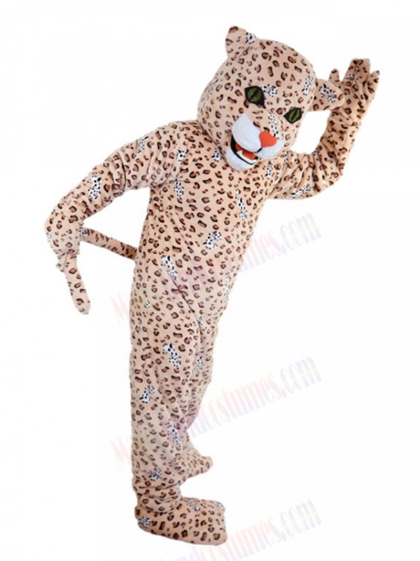 Leopard mascot costume