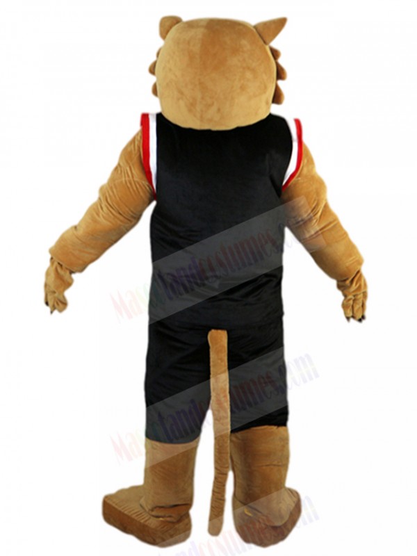 Leopard mascot costume