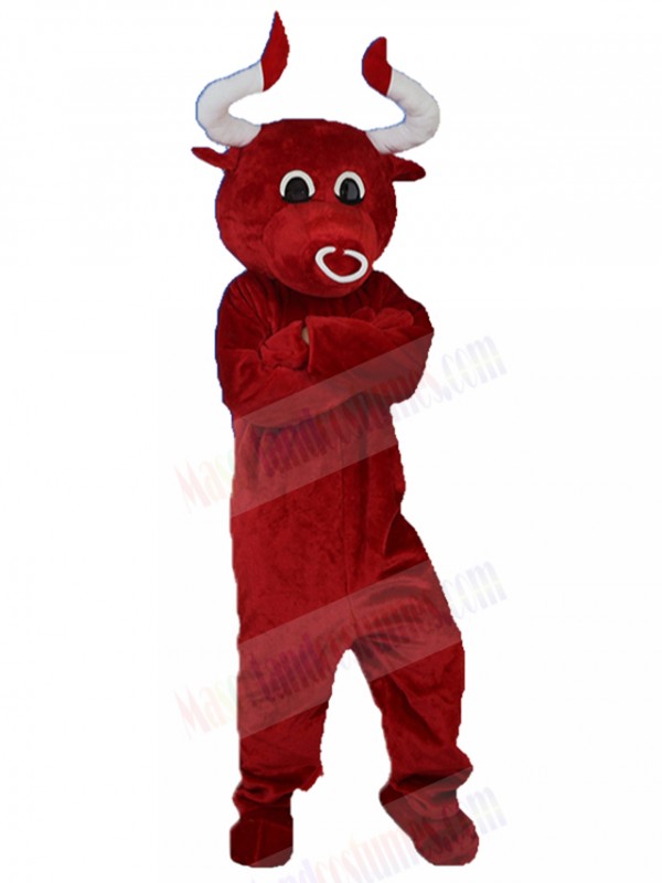 Bull mascot costume