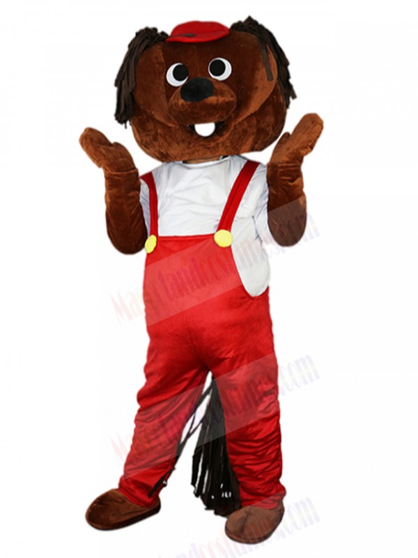 Hamster mascot costume