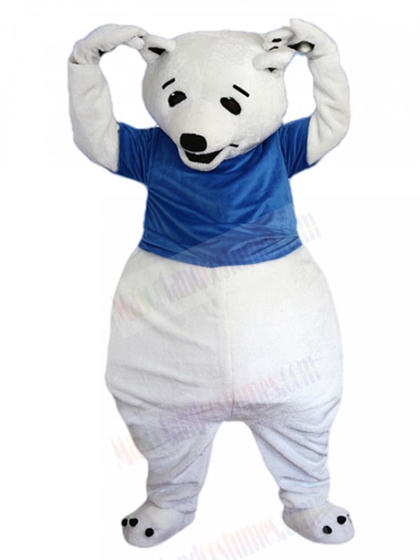 Polar Bear mascot costume