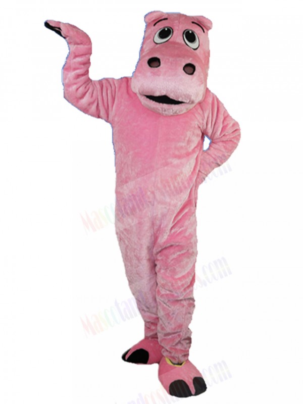 Hippo mascot costume