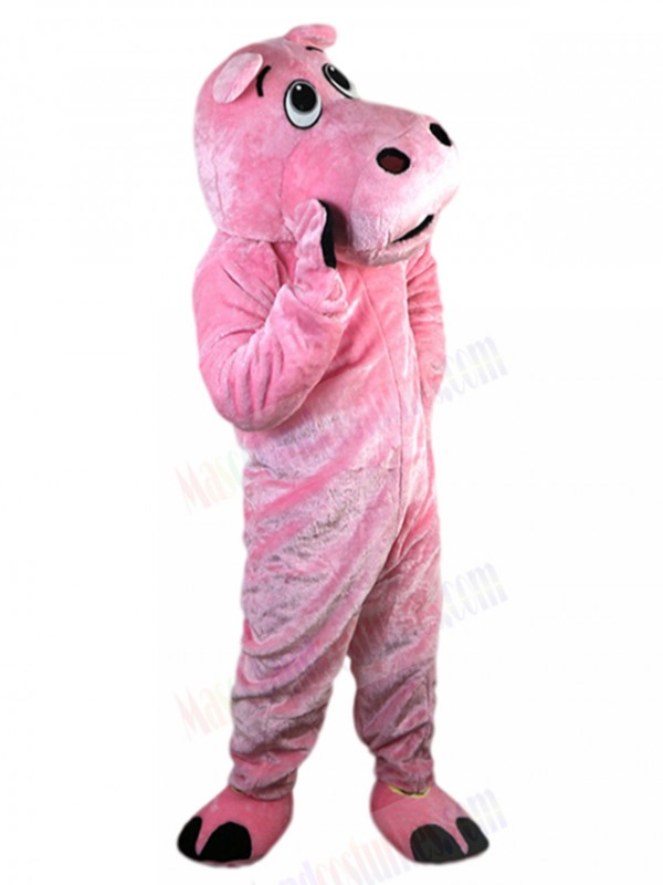 Hippo mascot costume