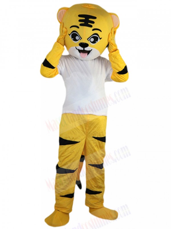 Tiger mascot costume