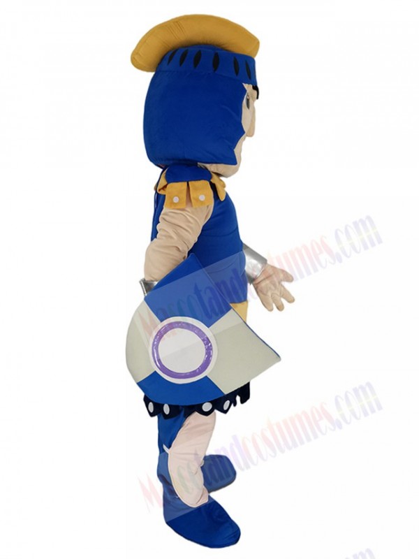 Spartan mascot costume