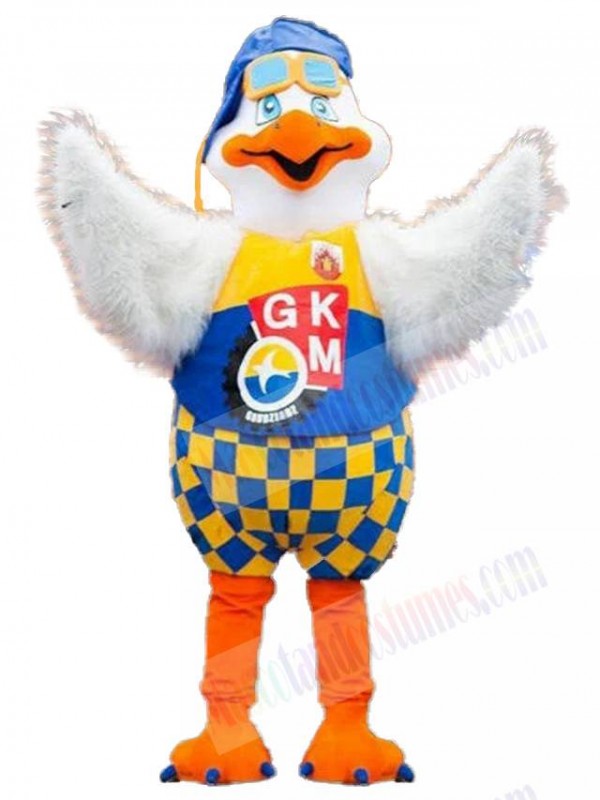 Pilot GKM Pigeon mascot costume