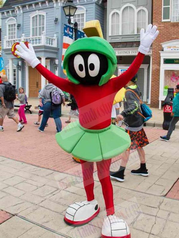 Marvin the Martian mascot costume