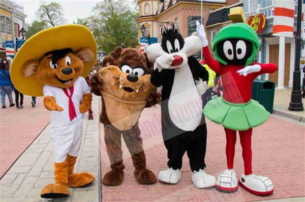 Marvin the Martian mascot costume