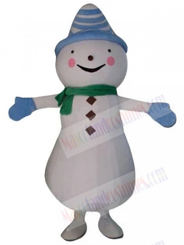 Snowman mascot costume