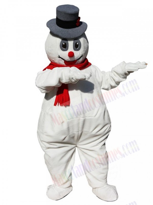 Snowman mascot costume
