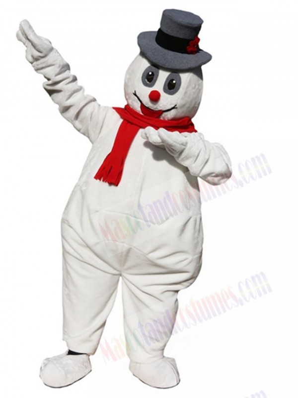 Snowman mascot costume