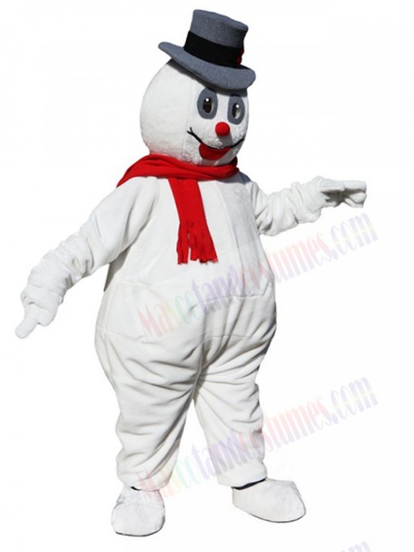 Snowman mascot costume