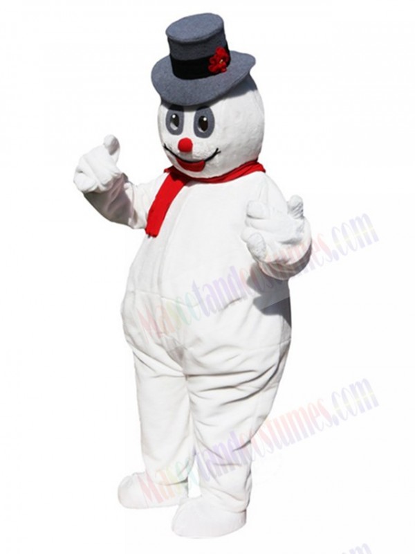 Snowman mascot costume