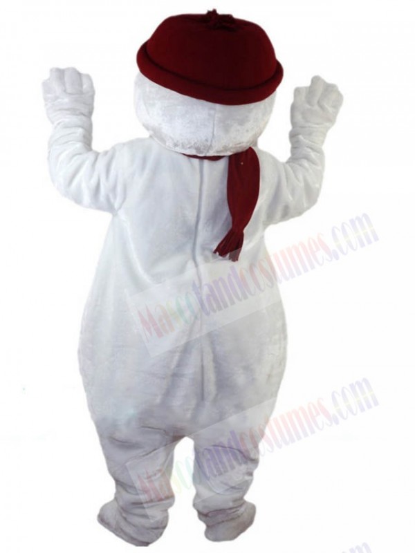 Snowman mascot costume