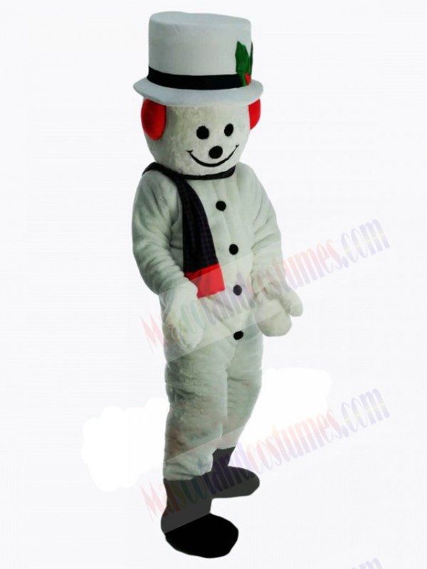 Snowman mascot costume