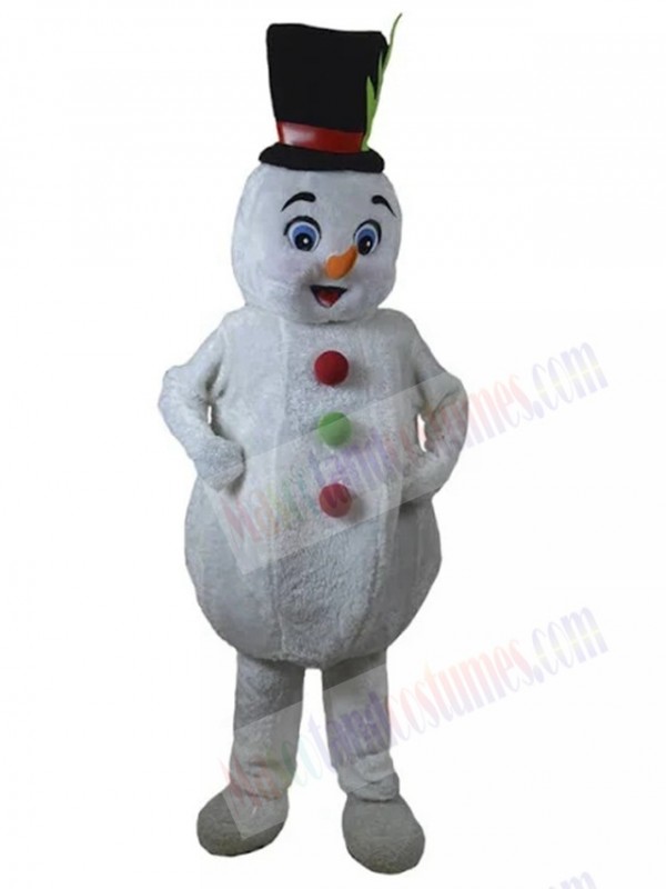 Snowman mascot costume