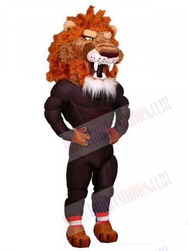 Lion mascot costume