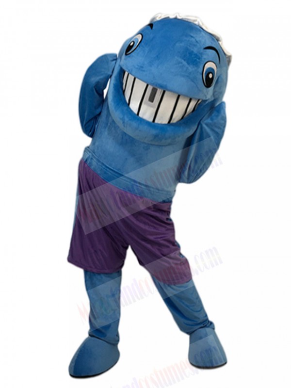 Whale mascot costume