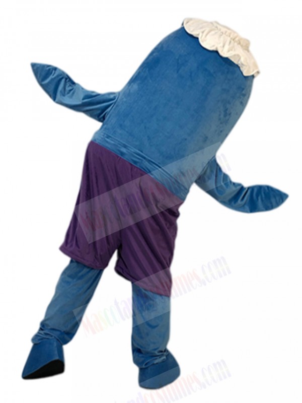 Whale mascot costume