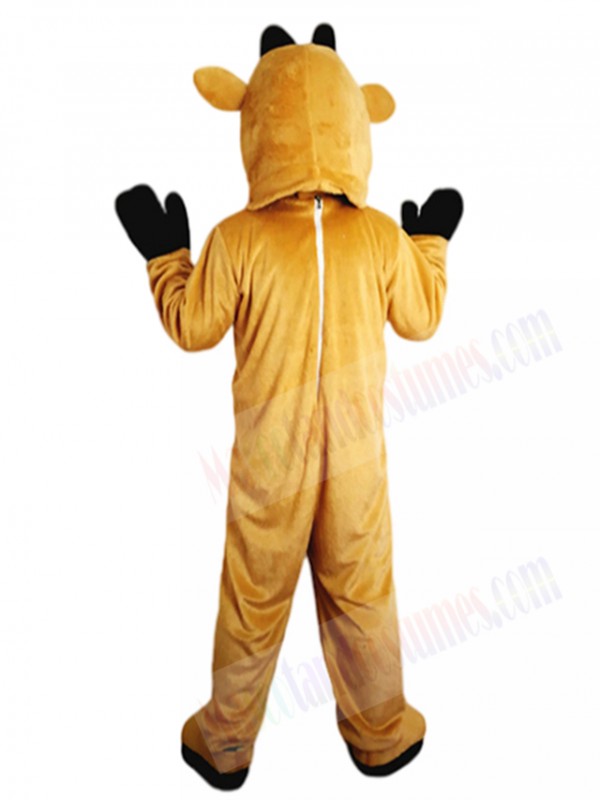 Deer mascot costume