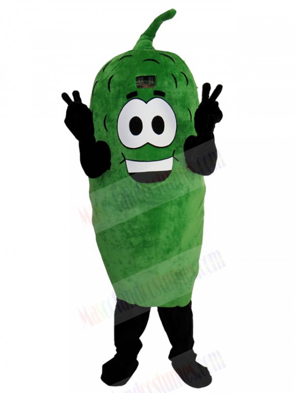 Pickle mascot costume