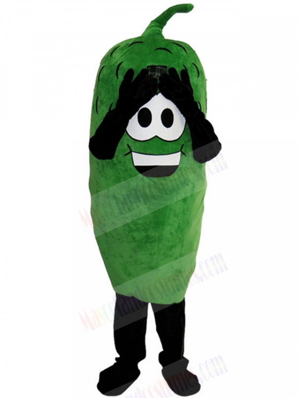 Pickle mascot costume