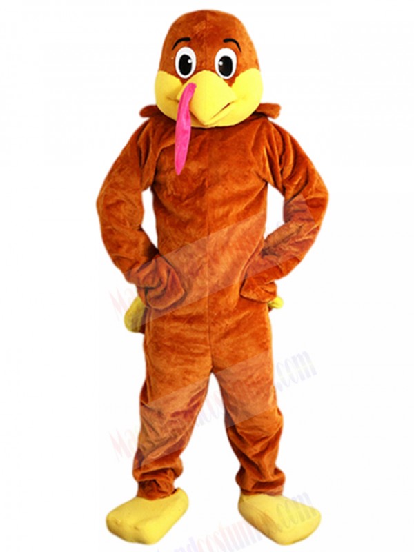 Turkey mascot costume