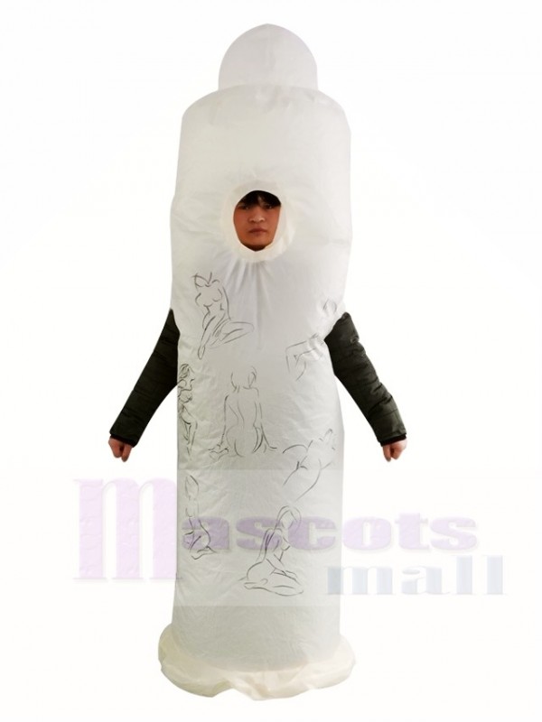 Condom Inflatable Halloween Blow Up Costumes for Adults