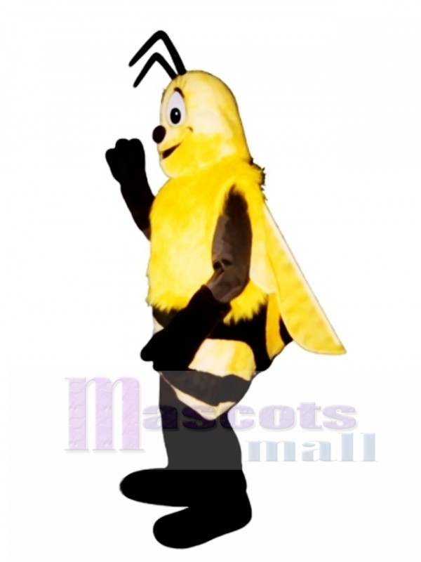 Fuzzy Bee Mascot Costume