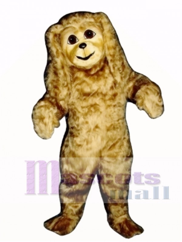 Cute Friendly Spaniel Dog Mascot Costume