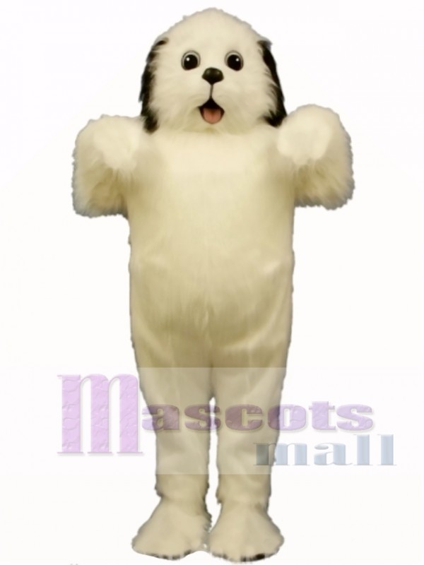 Cute Shaggy Maggy Dog Mascot Costume